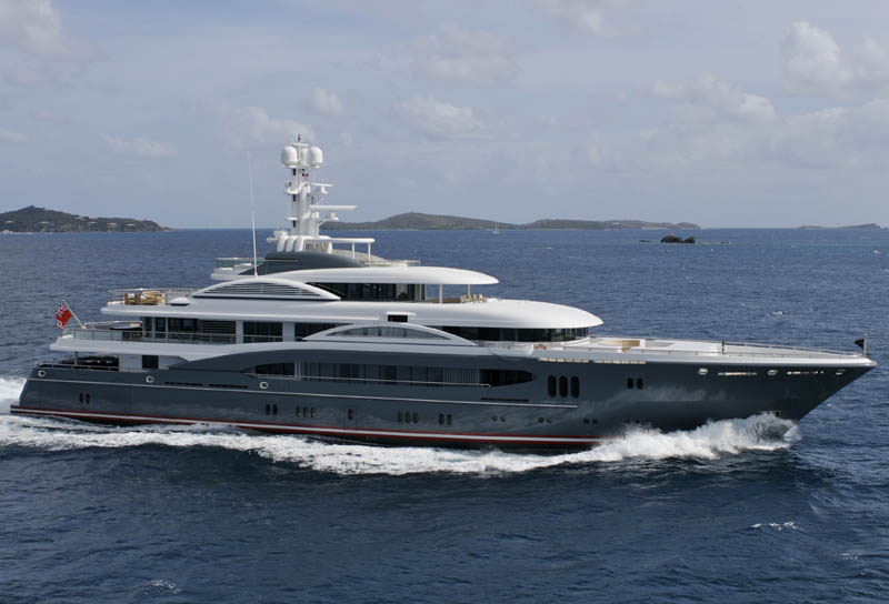 Sleek Mega Yacht “Kismet”