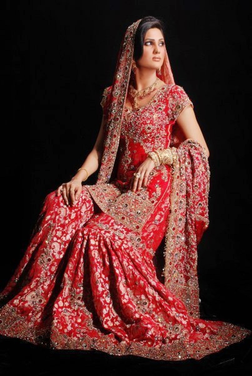 Latest Wedding Dresses 2014-15 Wallpapers Free Download