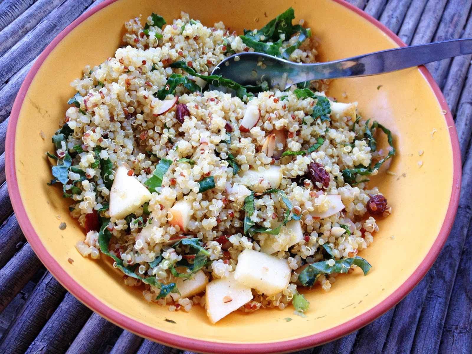 Lentil Breakdown Apple Curry Quinoa Salad and a Trip to the Andes