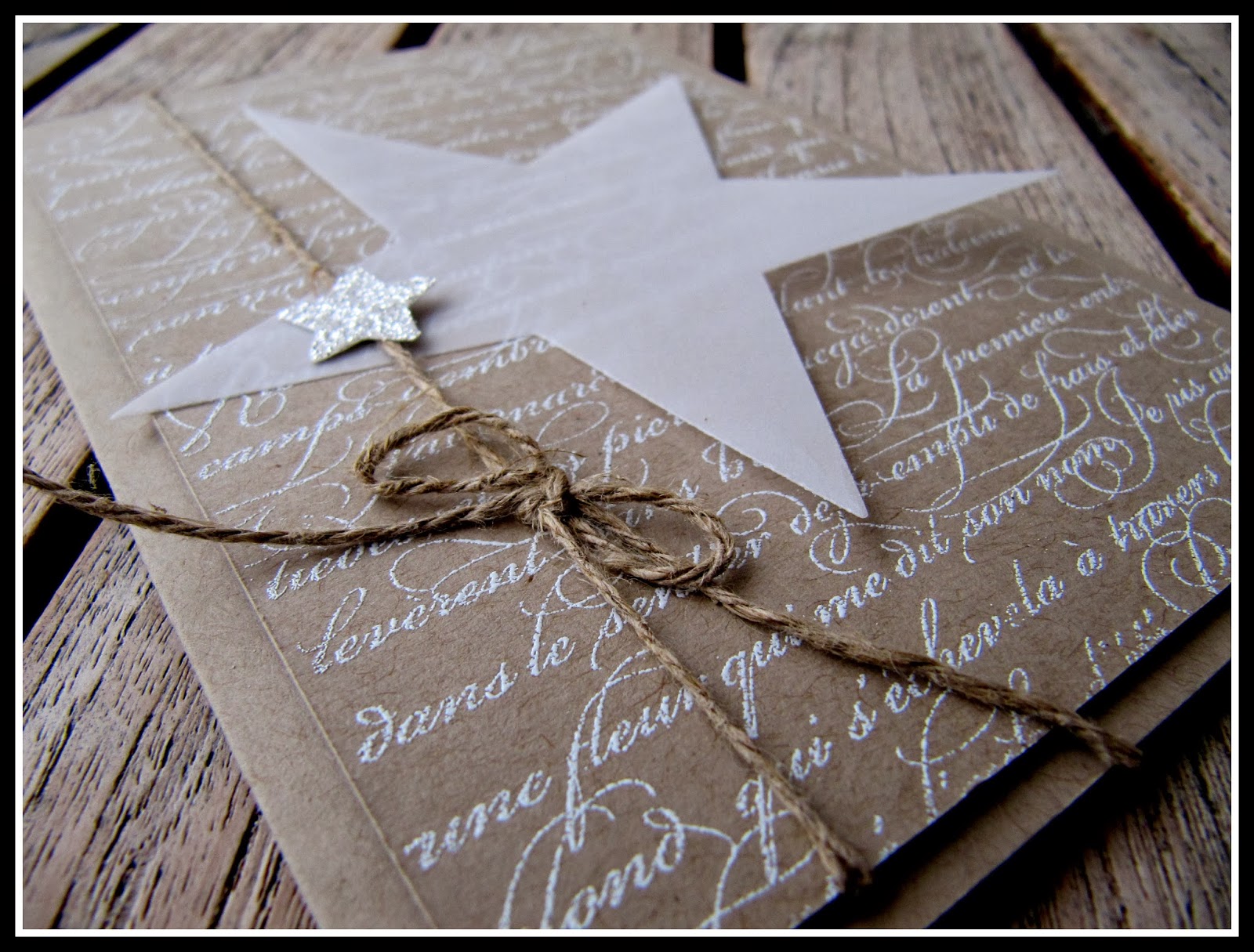 jussis-papierwelt: Dezente Weihnachten | Kreative karten