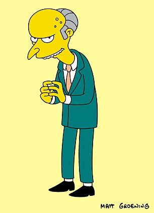 Mr Burns Simpsons