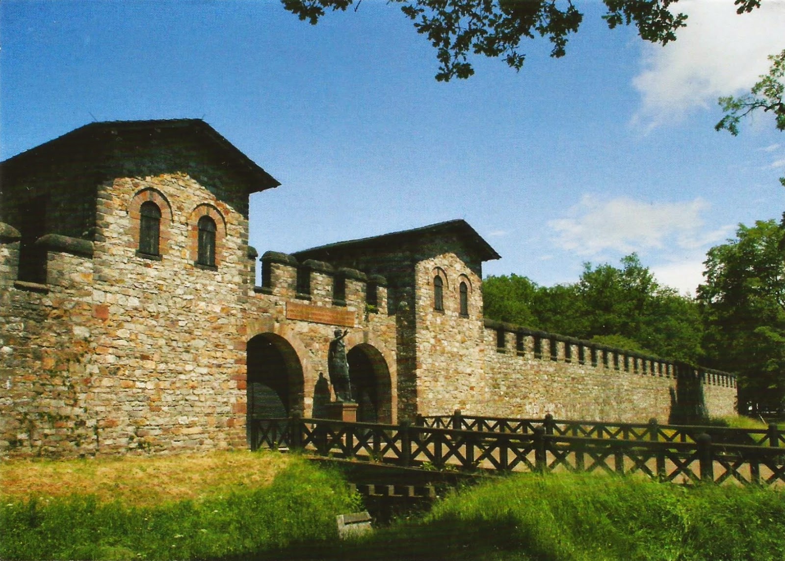 Postcards on My Wall Frontiers of the Roman Empire, Germany (UNESCO)