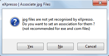 eXpresso File Association