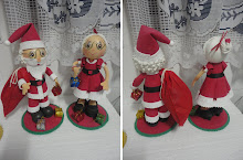 Fofuchos papai noel e mamãe noel