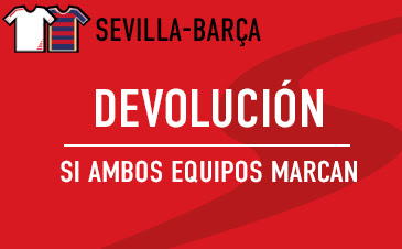 sportium bono 50 euros devolucion Liga Sevilla vs Barcelona 3 octubre sportium bono 50 euros devolucion Liga Sevilla vs Barcelona 3 octubre