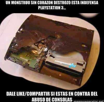 Campaña en contra del Abuso de las consolas Campaña en contra del Abuso de las consolas
