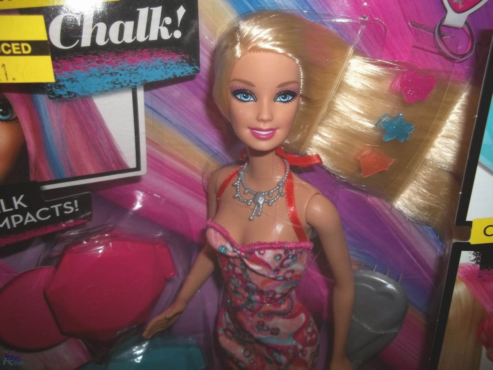 Ken Doll + Fotos Reais da Barbie Color Chalk Hair 2013