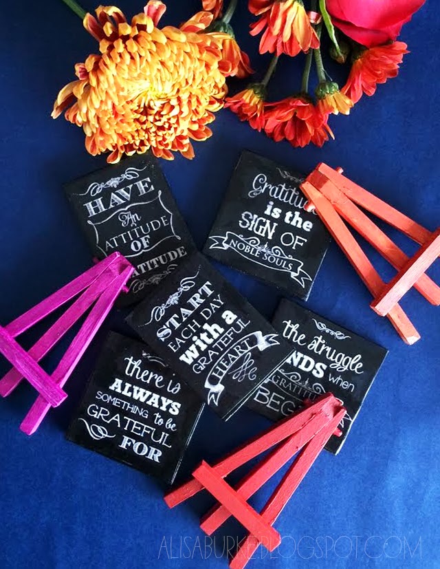 alisaburke chalkboard party favors