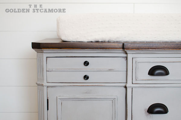 Nursery Progress Updated Dresser Changing Table For The Little