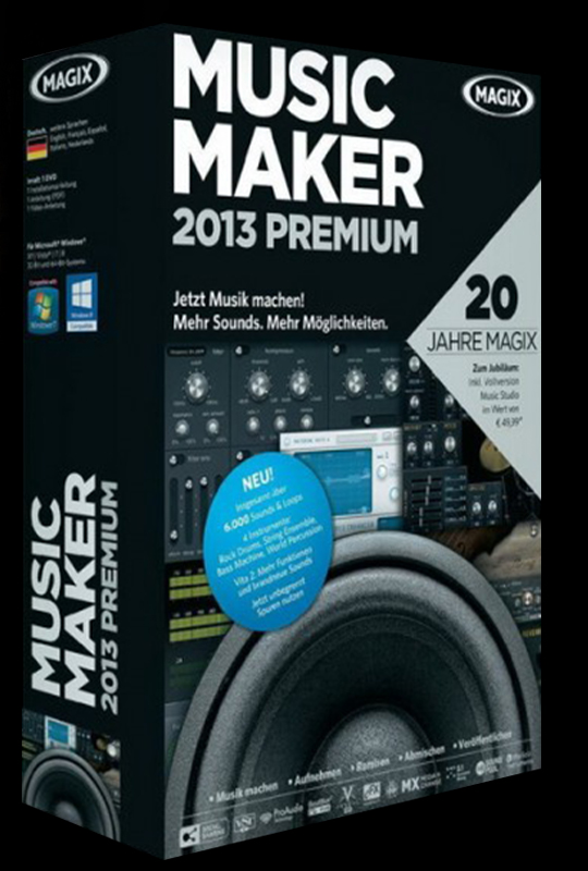 Magix Music Maker 2013 Premium 191036 Serial Number