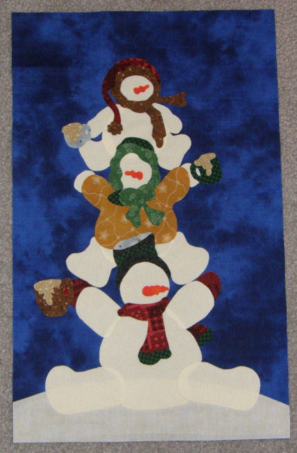Holiday quilts, Snowman quilt, Winter quilts