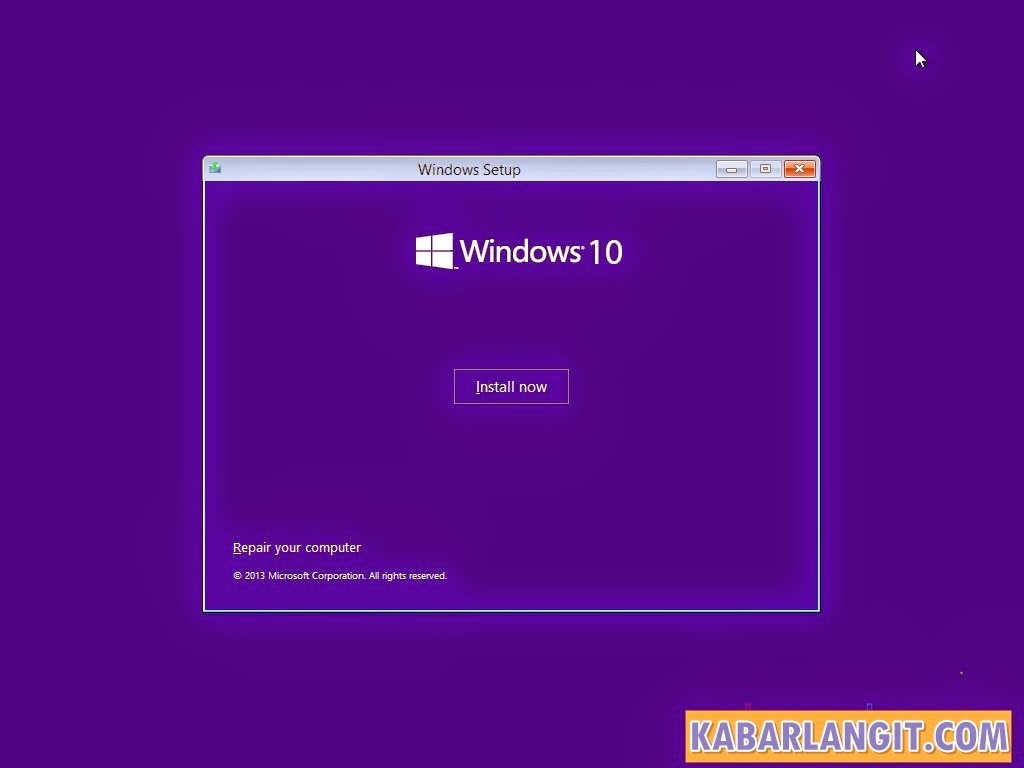 Tutorial Instal Windows 10 Dengan Gambar | cara install windows 10 preview lengkap dengan gambar Tutorial Instal Windows 10 Dengan Gambar | cara install windows 10 preview lengkap dengan gambar