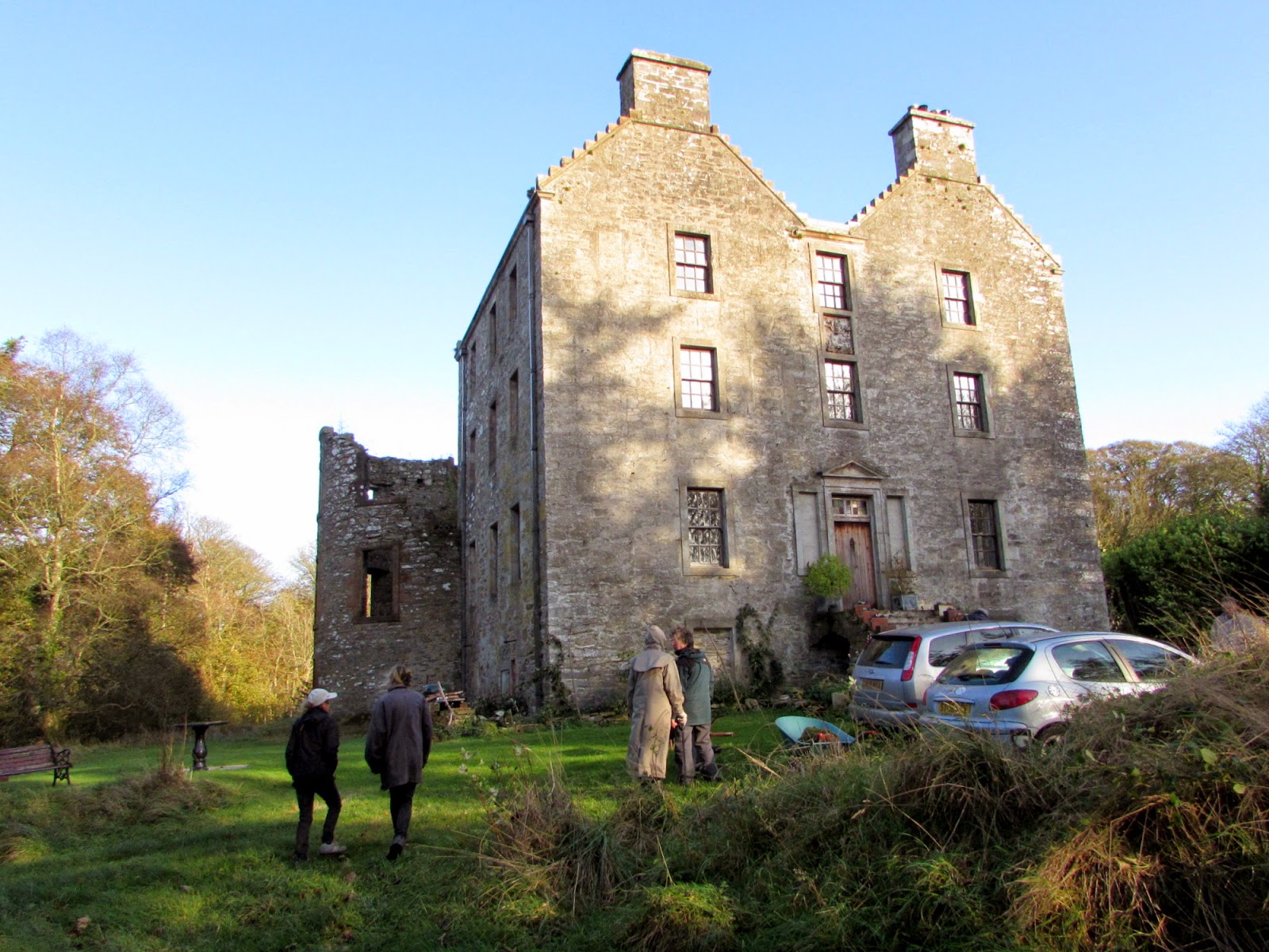 The Glebe Blog A visit to Ravenstone Castle, Wigtownshire