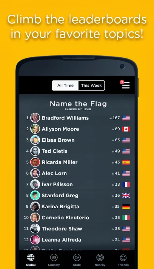 QuizUp Apps do Android