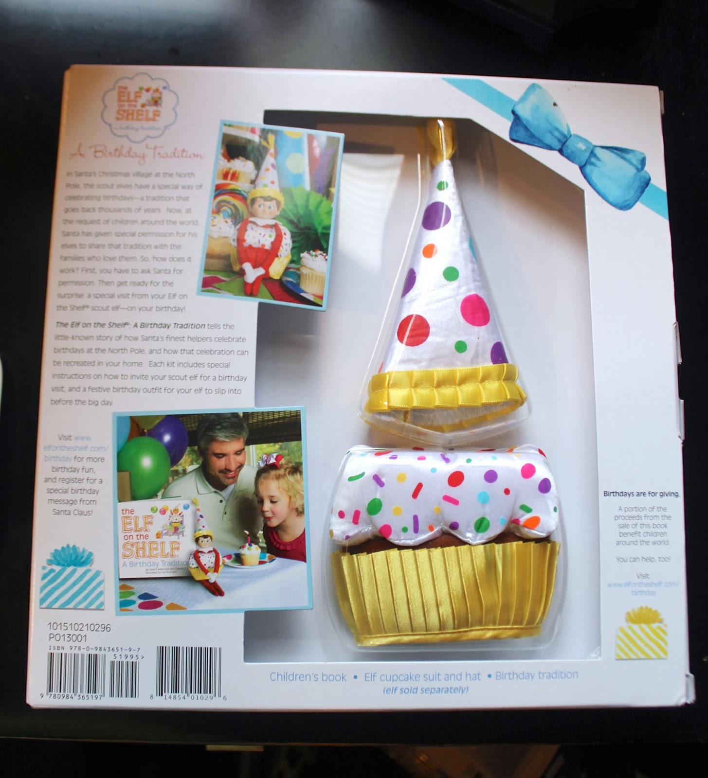 A New Dawnn The Elf on the Shelf A Birthday Tradition Gift Set