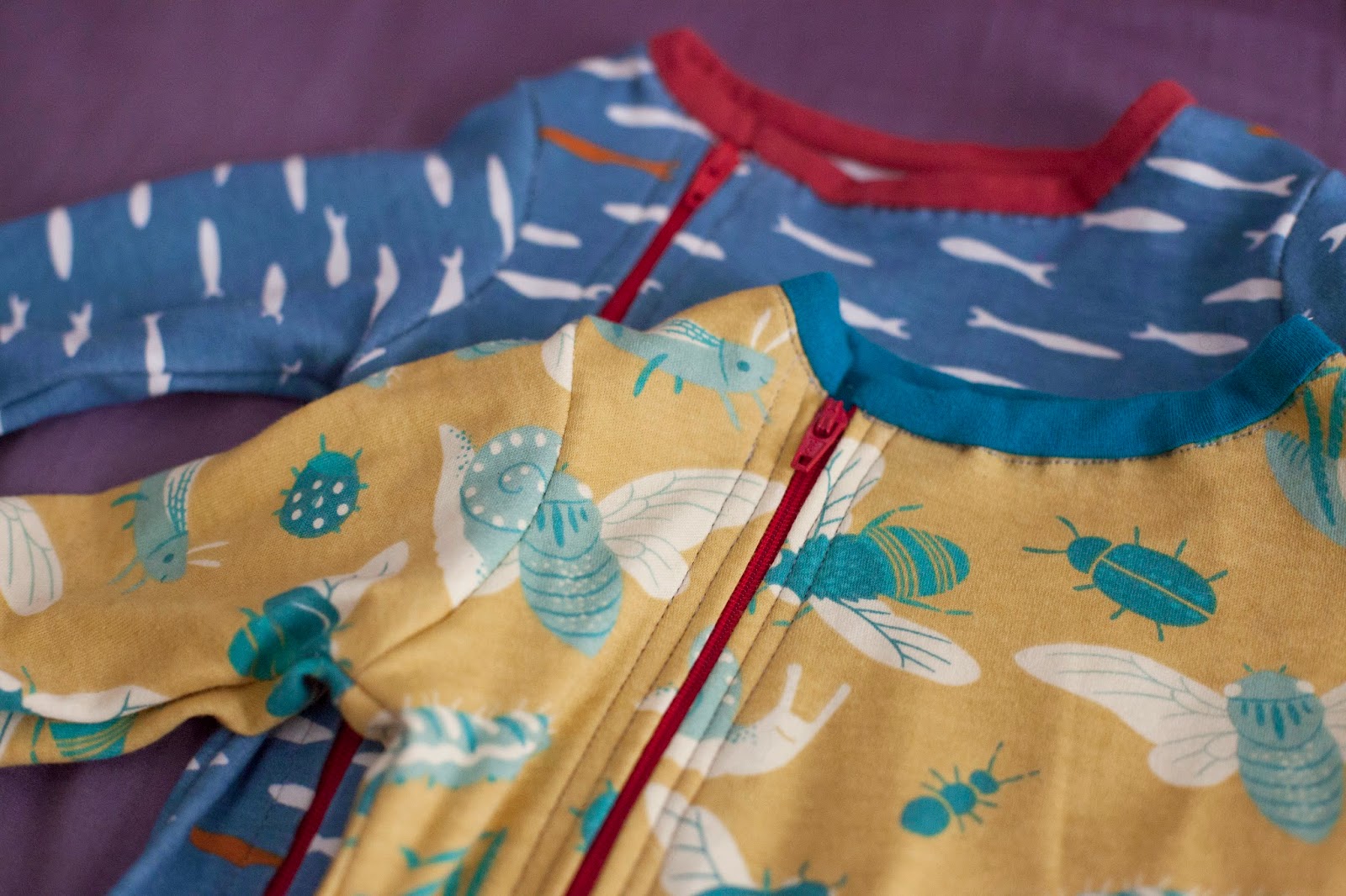 UNLIKELY Zippered Baby Sleepers