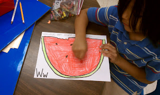 Mrs. Ayala's Kinder Fun: W W W Watermelon!