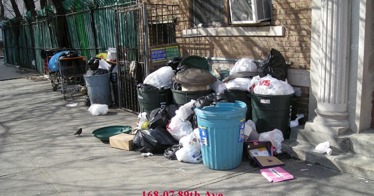 Queens Crap Some Jamaica garbage cleaned, some not