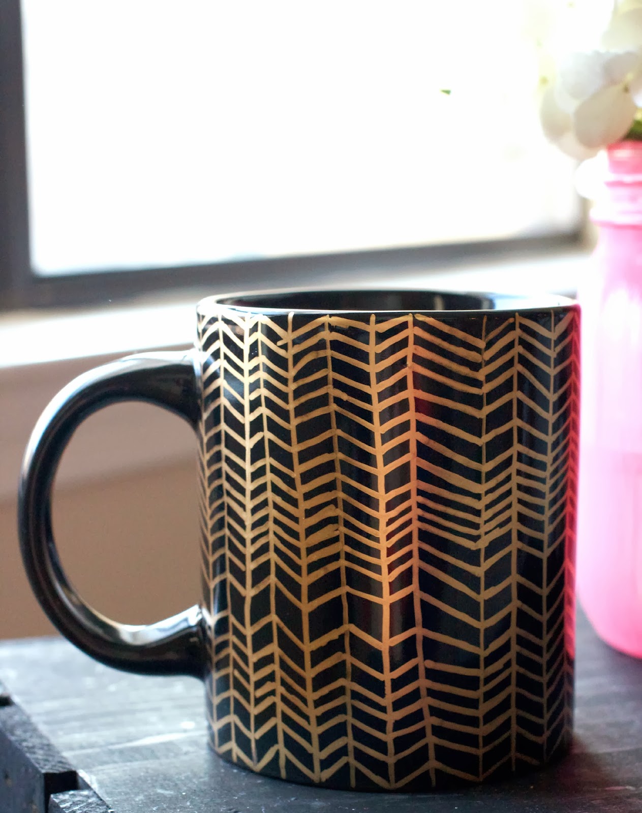 DIY Paint Pen Mug Taylor Allan Photography