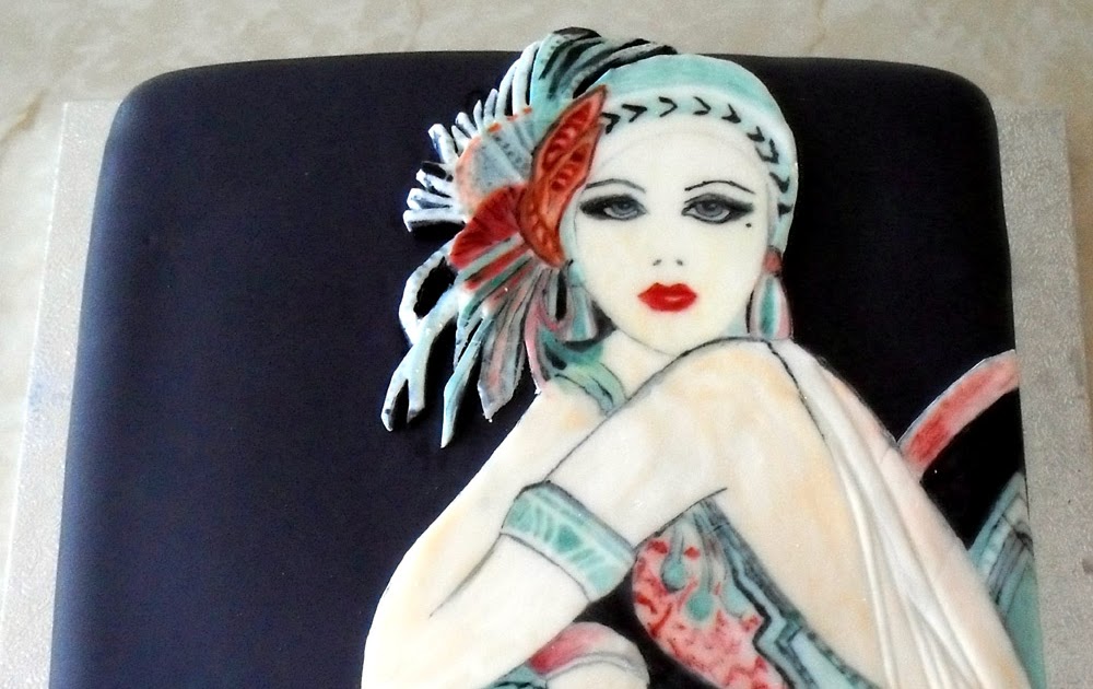 Sprinkles & Crumbs: Art Deco cake & 90th birthday cake