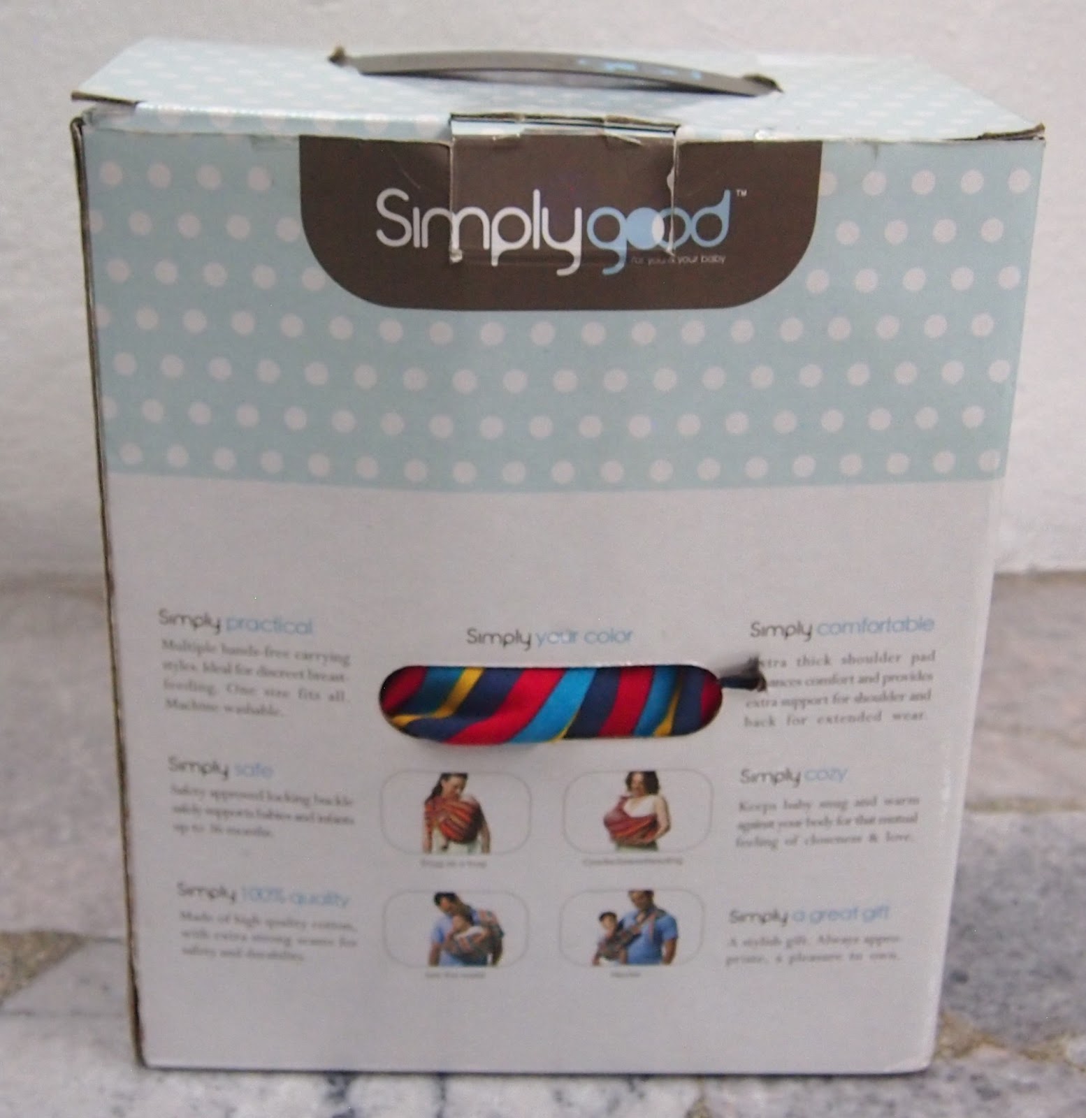 simply good snugly sling
