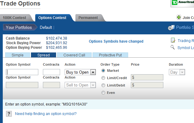 Free online options trading simulator