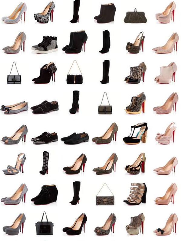 christian louboutin bags and shoes