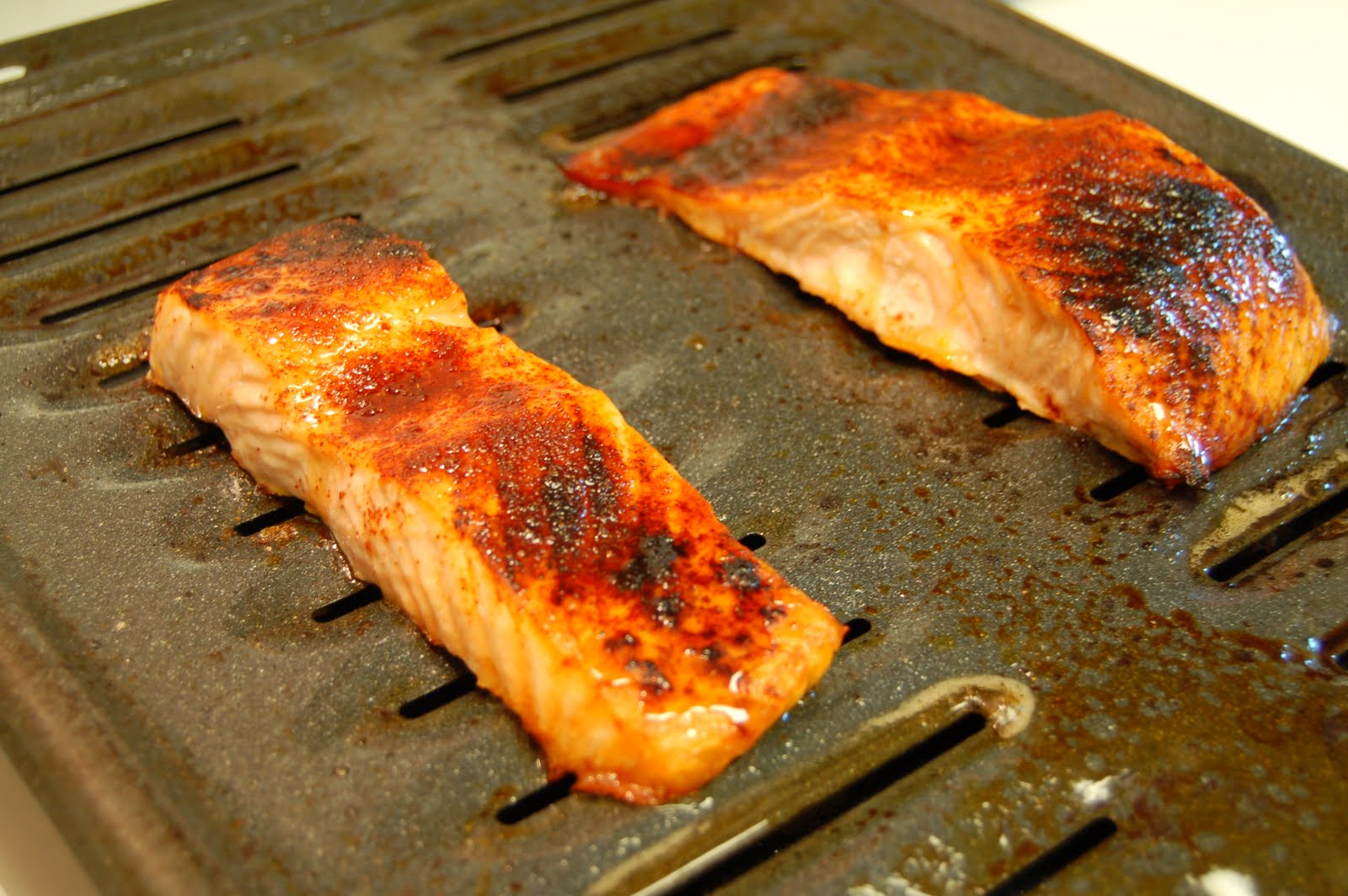 {Maple Glazed Salmon} lb's good spoon
