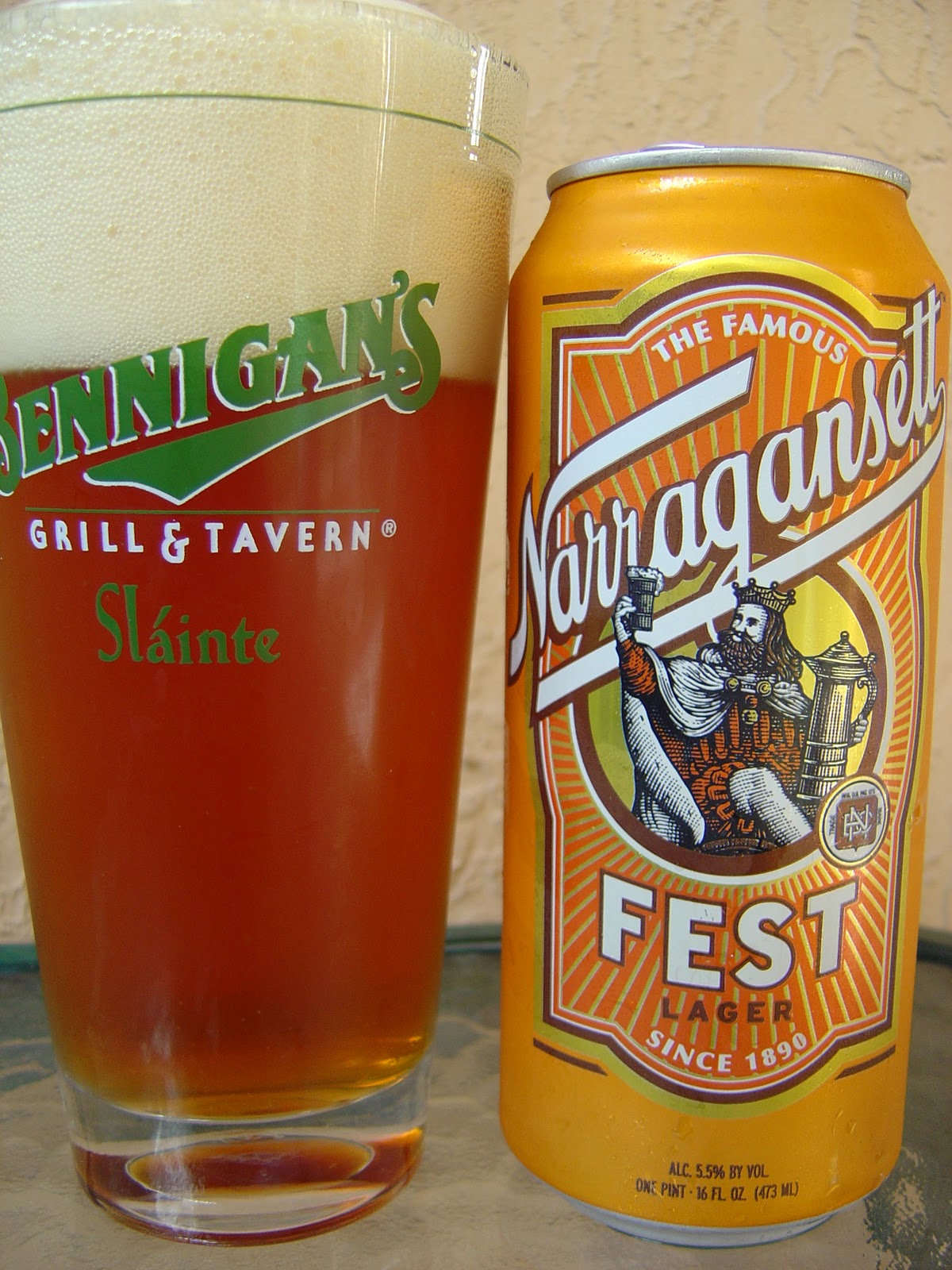 Daily Beer Review Narragansett Fest Lager