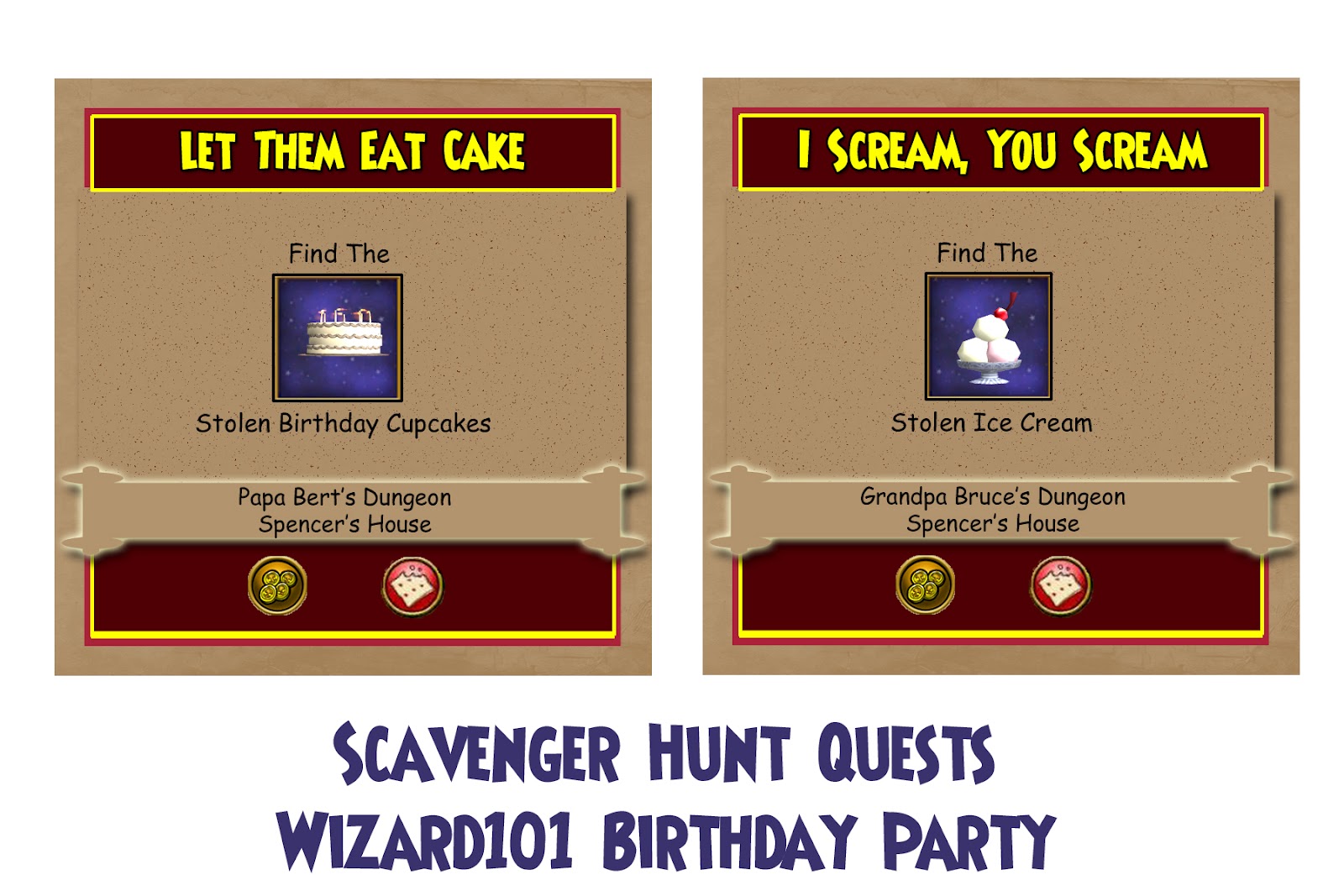 Make Do Wizard101 Birthday Party