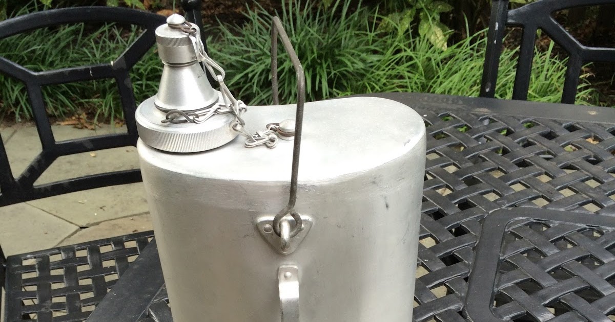 Italian Army Olive Oil Canteen Review Camp Primitive Out There