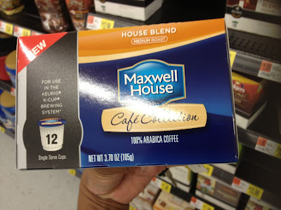Maxwell House is coming home with me!