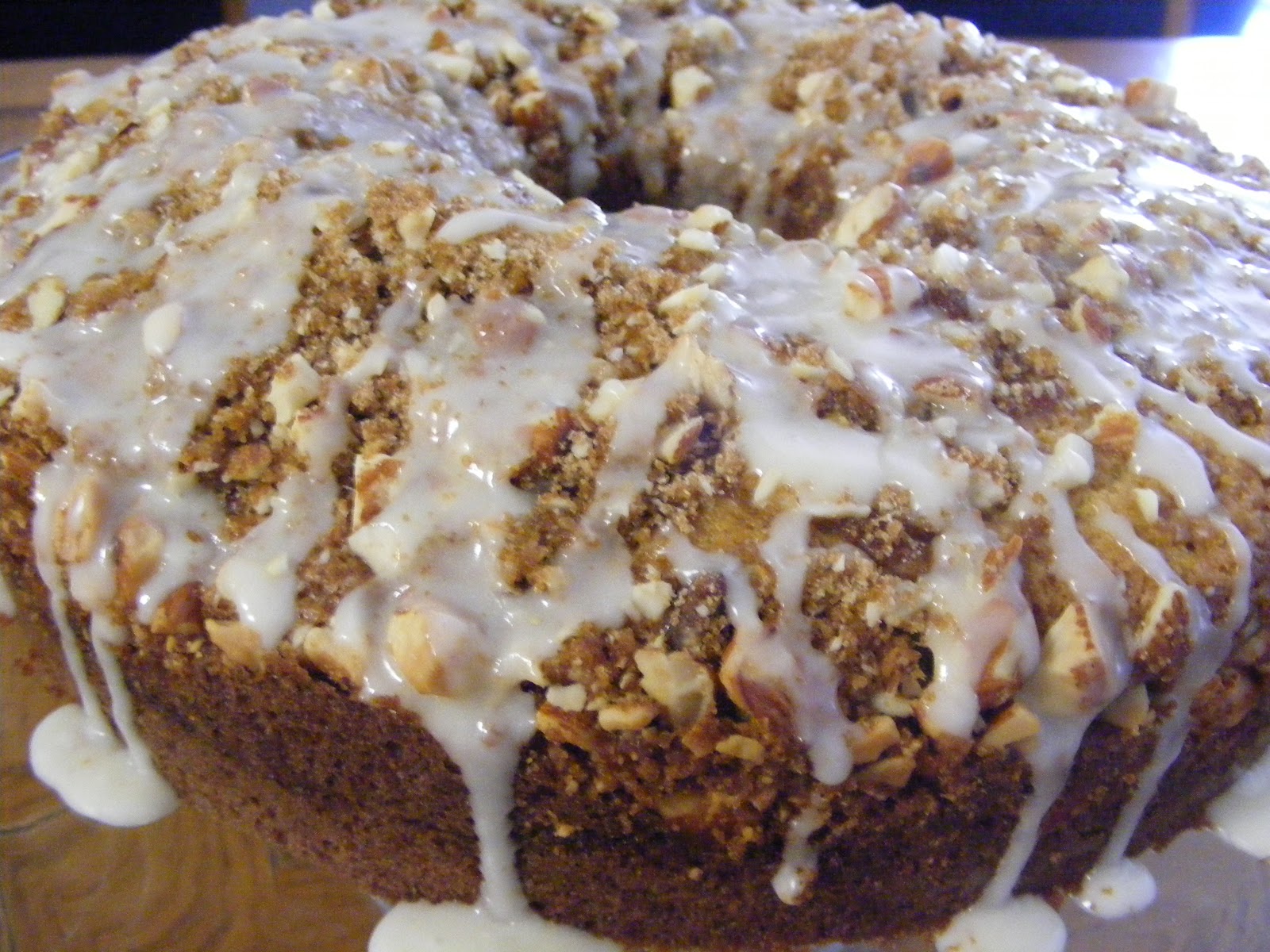Sharon's Food Blog Almond Streusel Coffee Cake