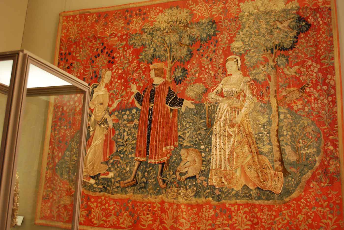 My life is but a tapestry... A tapissier in the Louvre...