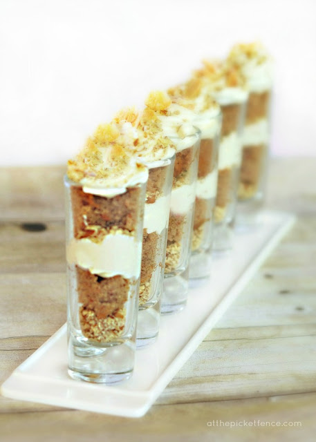 Carrot Cake Dessert Shots Carrot Cake Dessert Shots