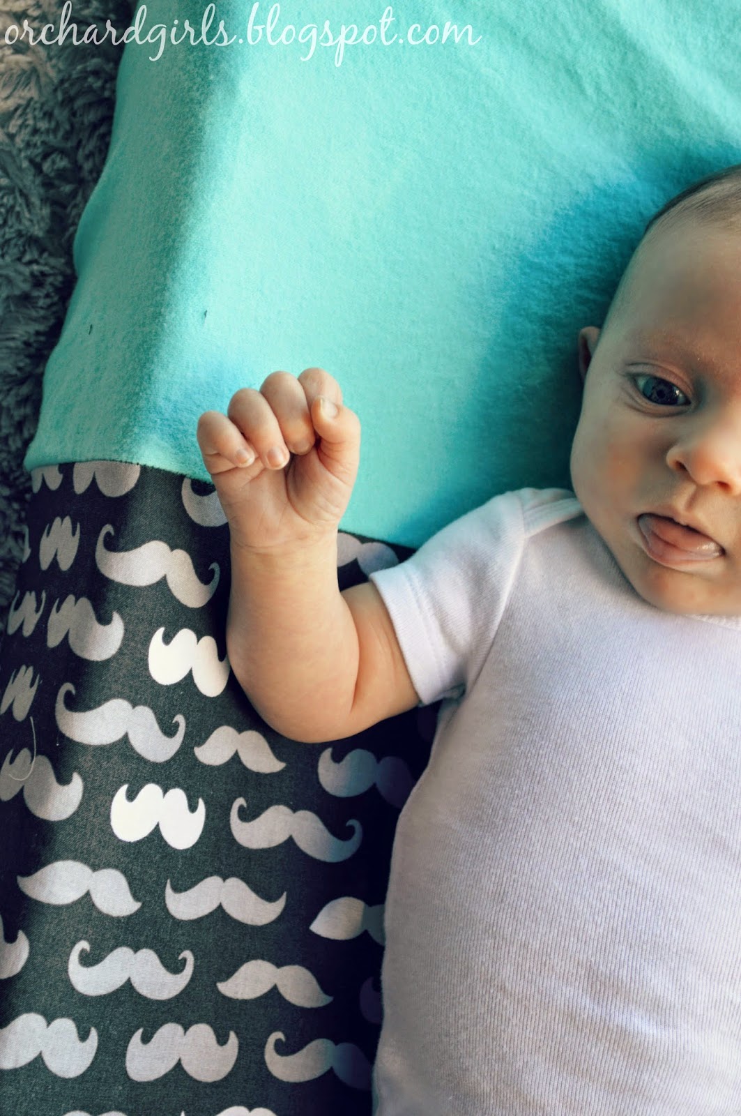 Orchard Girls DIY Changing Pad Cover