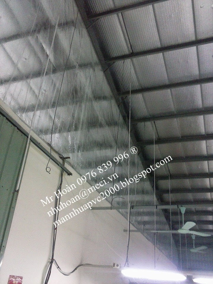 Tarpaulins PVC Mesh - Màn nhựa PVC, màn cửa cuốn nhanh, màn ngăn tĩnh điện - 10