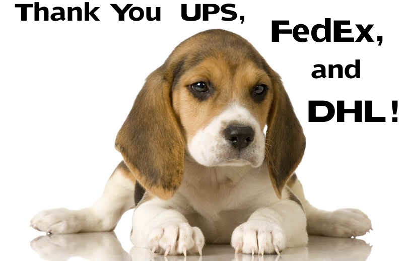 White Wolf UPS, FedEx and DHL join other airline carriers that refuse