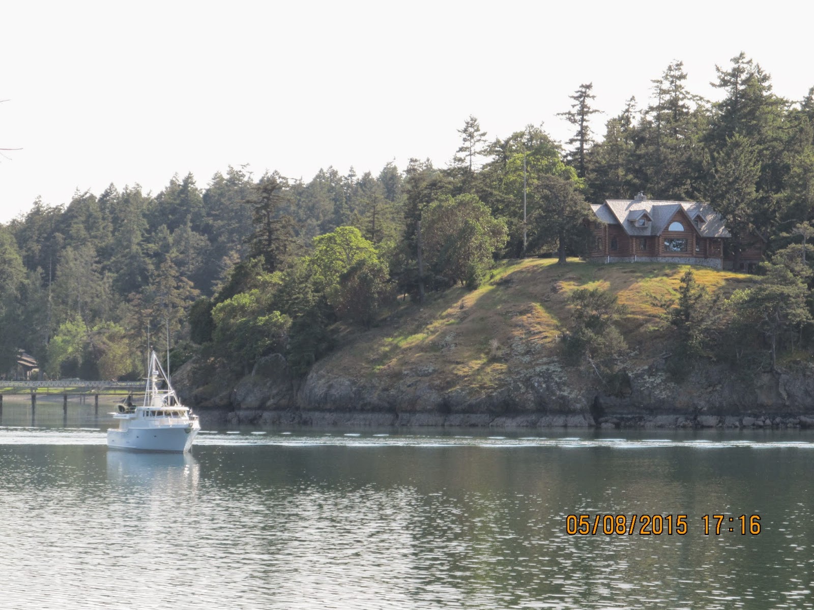 WORKNOT on the move.... 5/7/15 Garrison Bay San Juan Island