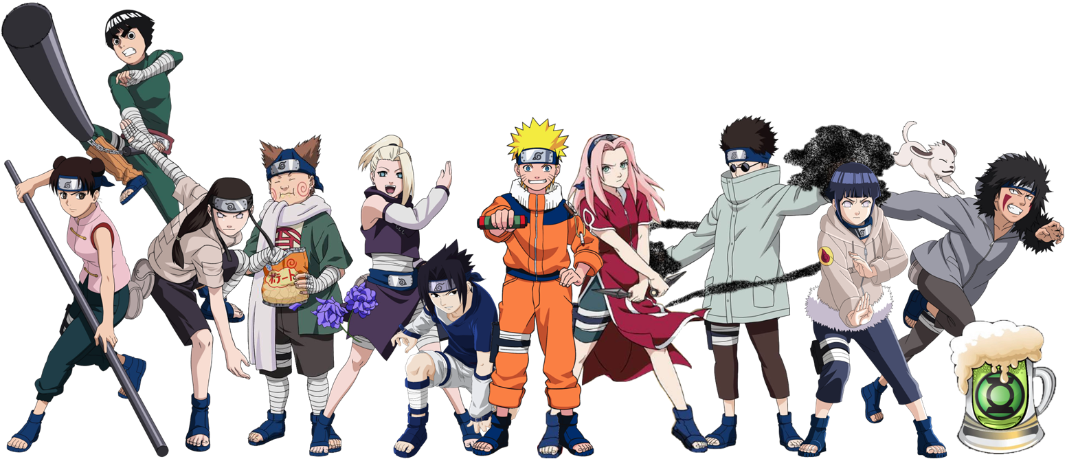 OS 10 GENINS MAIS PODEROSOS DE NARUTO CLASSICO 