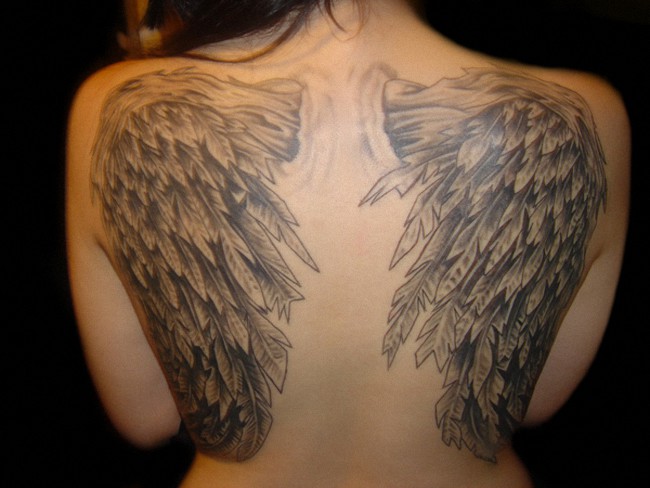 Black Wings Tattoo