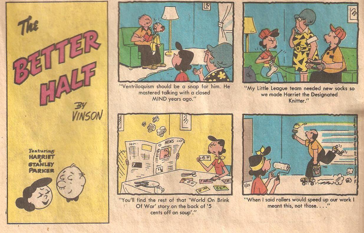 Sunday Comics Debt The Better Half