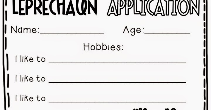 What the Teacher Wants!: My Favorite St. Patrick's Day Writing