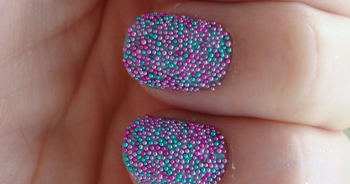 How to Create a Micro Bead Nail Design - wide 3