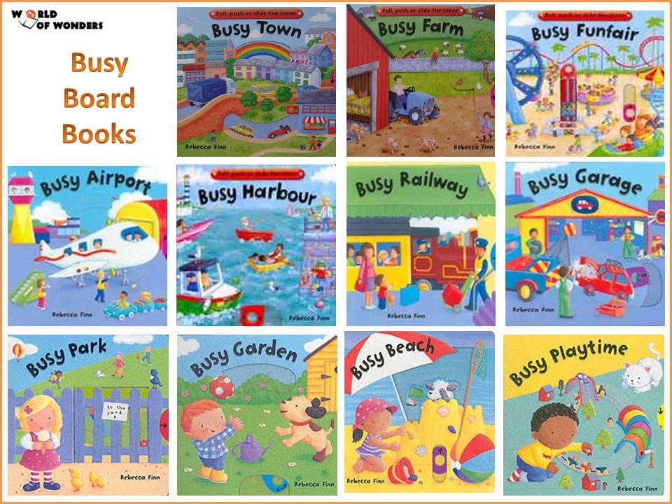 world of wonders busy board books 11 titles what is board book format