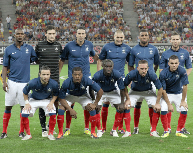 Football teams shirt and kits fan France 201113 home kits