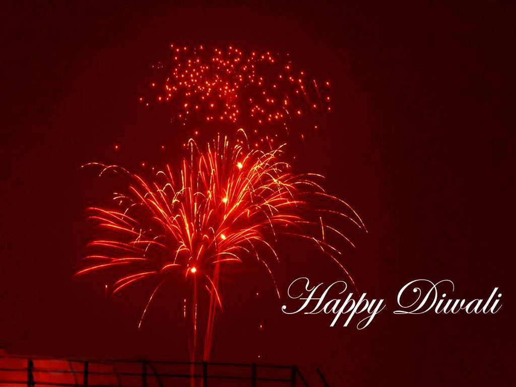 Festival 2013 Happy Diwali Fireworks Wallpaper