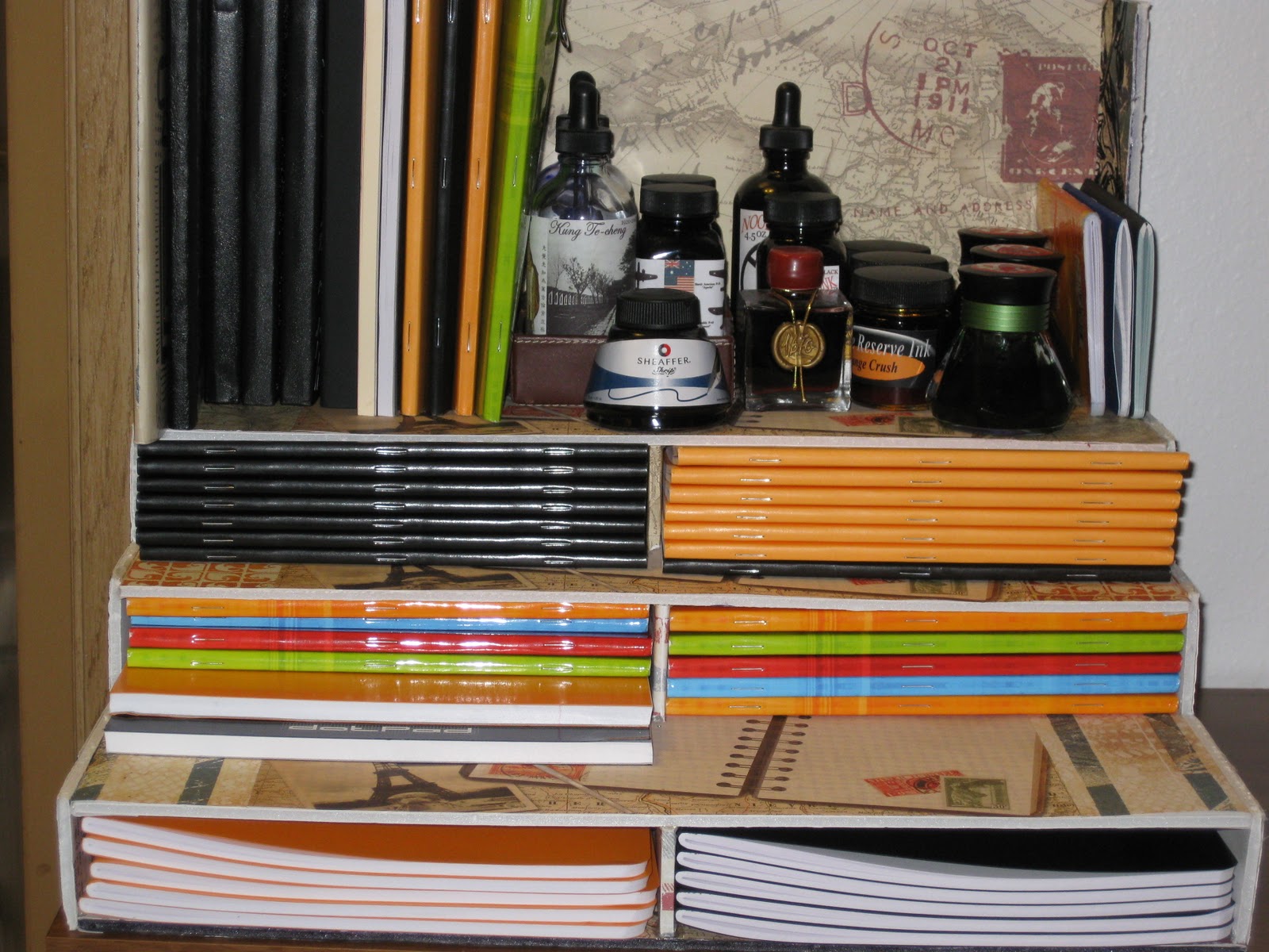 The Original Steven H Custom Made Desk Organizer