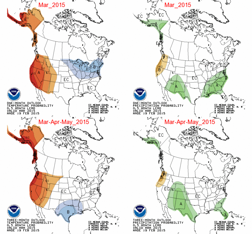 Utah Weather March Outlook