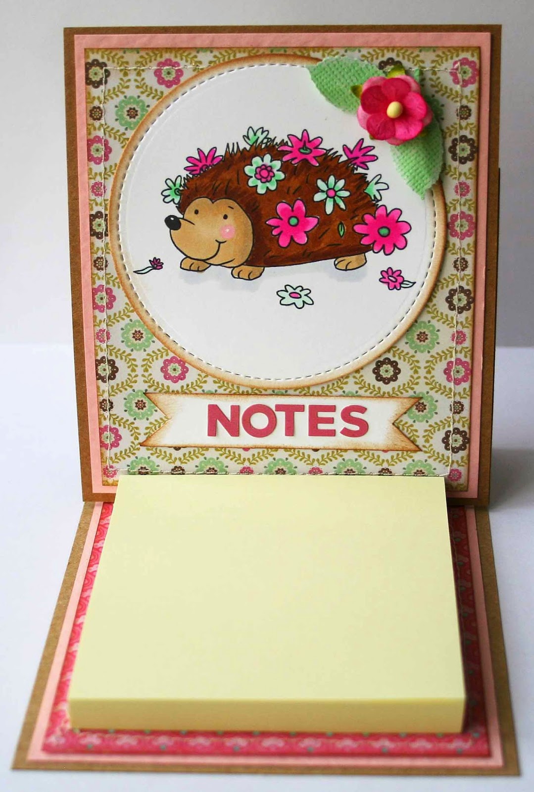 Little Claire's Designs Sticky Notes Holder Tutorial.......
